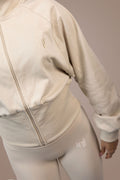 Cream Sculpt Jacket