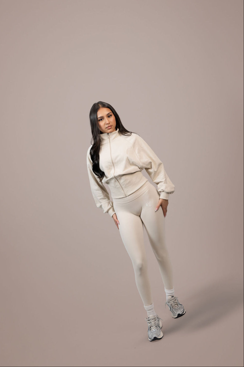 Cream Sculpt Leggings