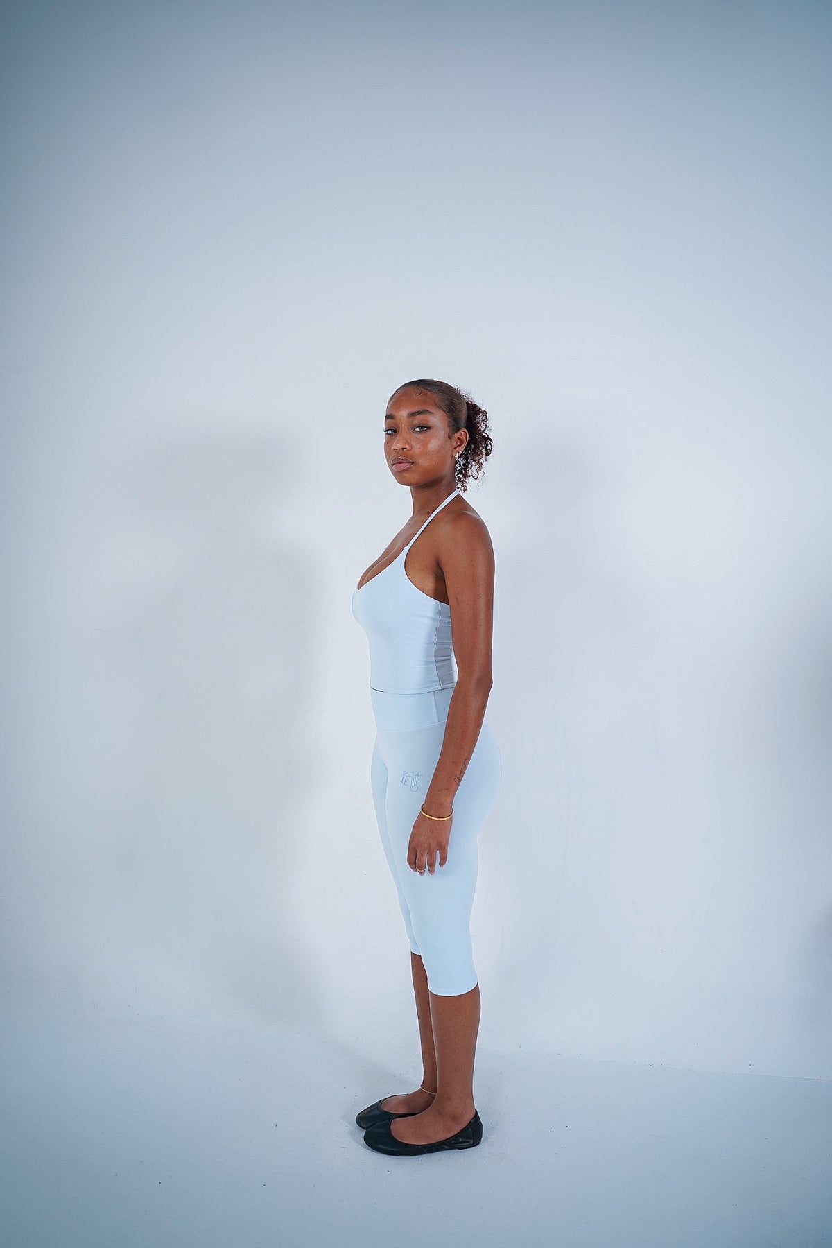 Baby Blue Capri Legging