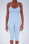 Baby Blue Capri Legging