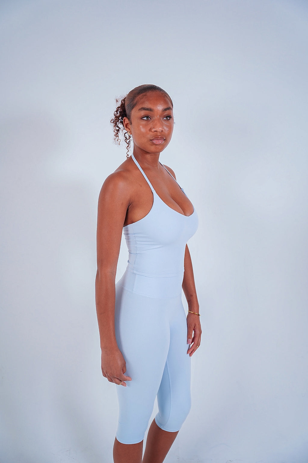 Baby Blue Capri Legging